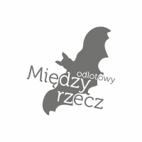 Logotyp Gminy Międzyrzecz przedstawiający wizerunek nietoperza.